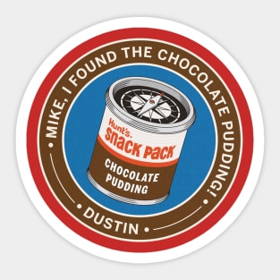 Chocolate Pudding Sticker